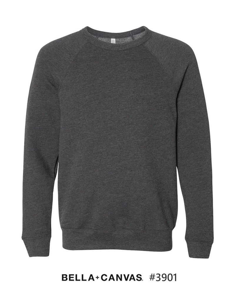 Custom Pullover Crew Neck Sweatshirt